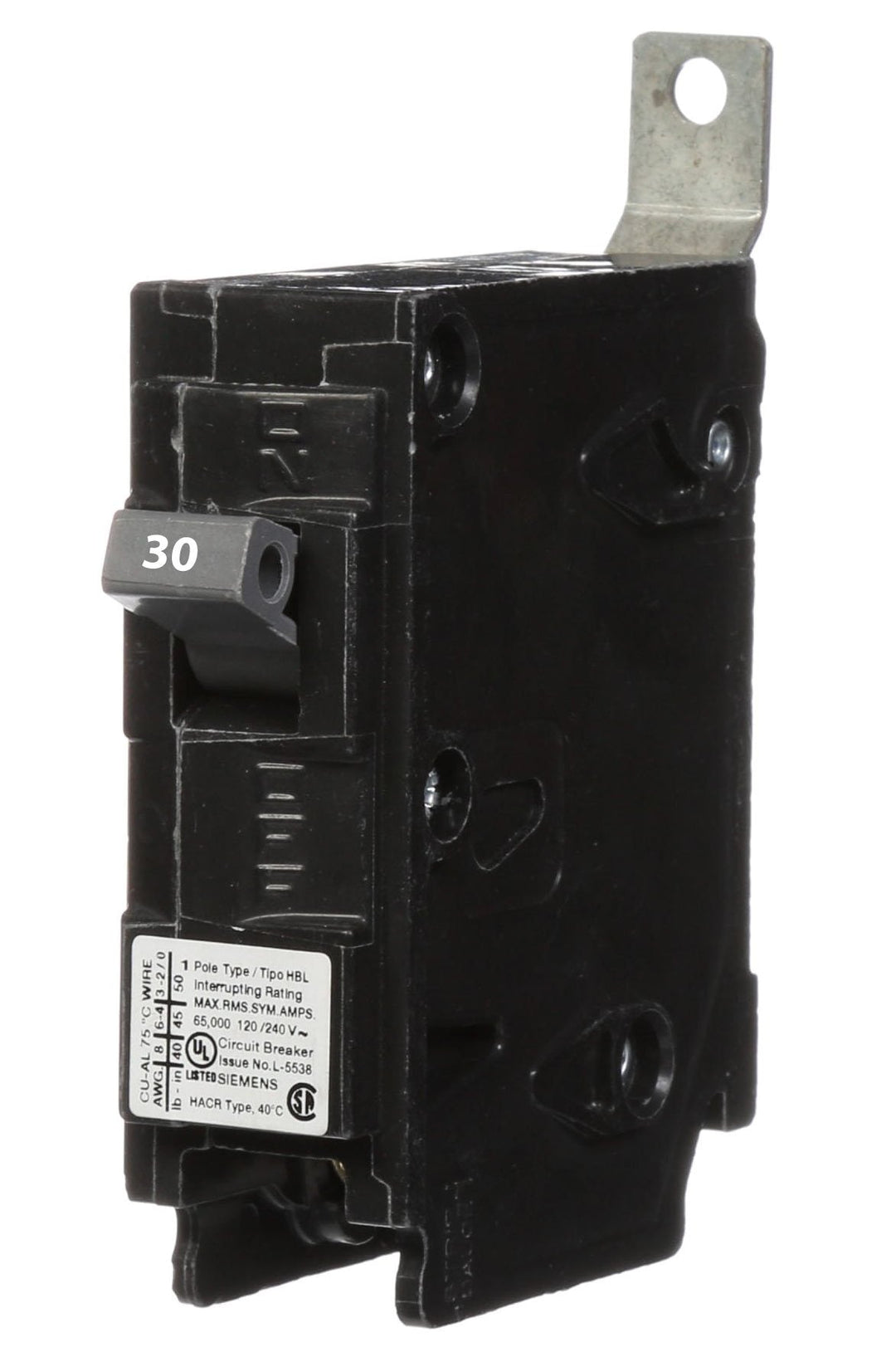 Siemens B130HH - Molded Case Circuit Breaker 30A 1-Pole