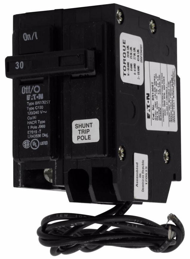 Westinghouse BR130ST - 30A 1-Pole Circuit Breaker (10kA AIC, 240V)