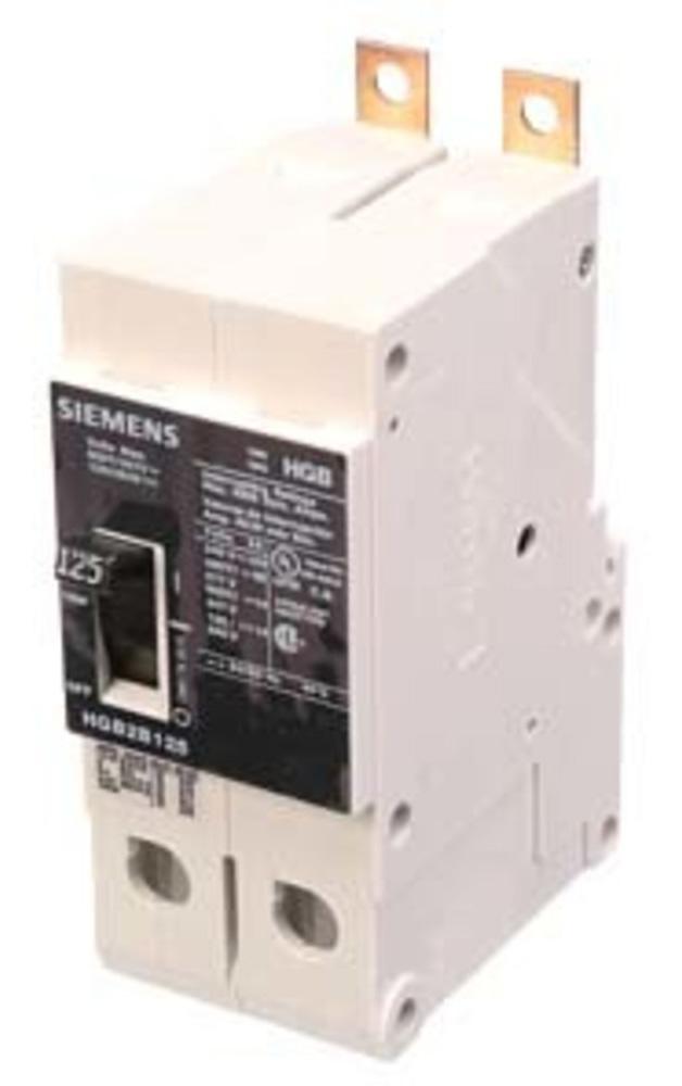 Siemens HGB2B125B - Molded Case Circuit Breaker 125A 600V 2-Pole