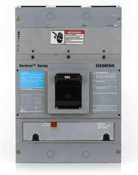 Siemens LXD62B600 - Molded Case Circuit Breaker 600A 600V (35kA AIC)