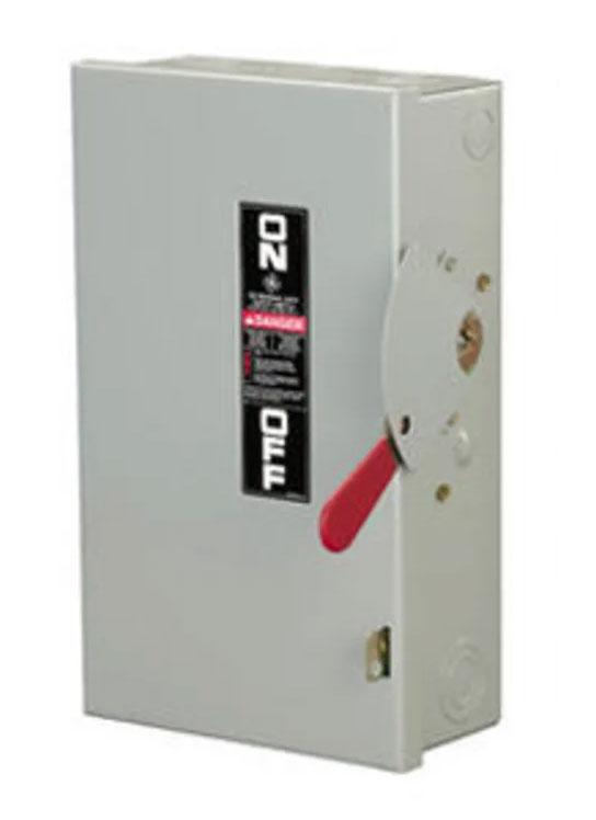 General Electric TGN3321R - Non-Fusible Disconnect Switch 30A 240V 3-Pole (NEMA 3R, 100kA AIC)