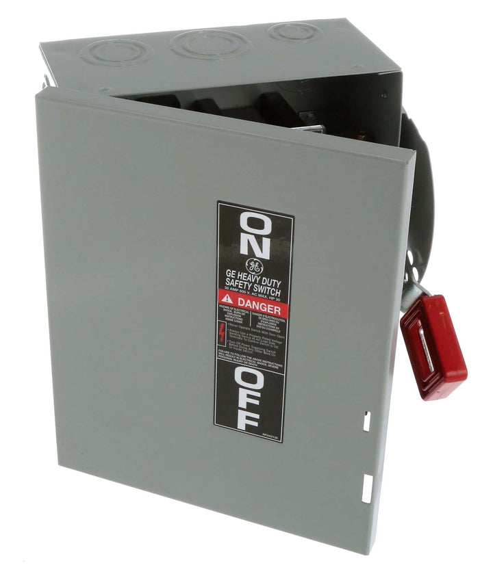 General Electric THN3361 - Non-Fusible Disconnect Switch 600V 30A (3-Pole, 200kA AIC)