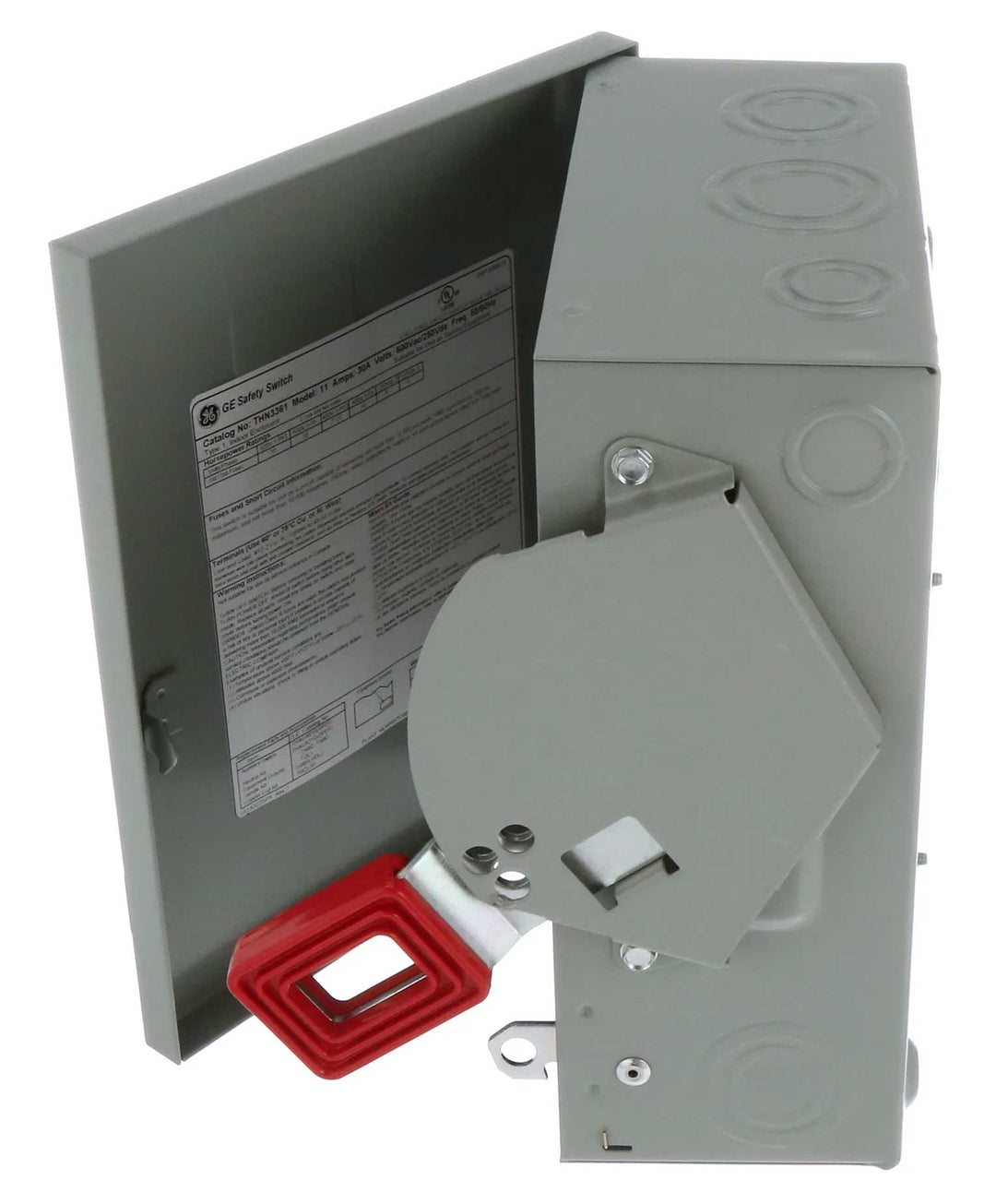 General Electric THN3361 - Non-Fusible Disconnect Switch 600V 30A (3-Pole, 200kA AIC)
