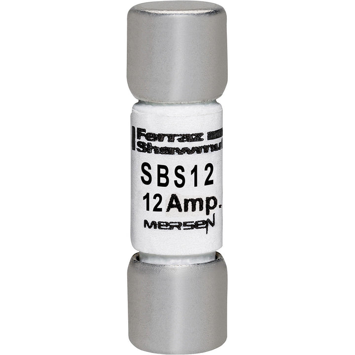 Mersen SBS12 - Low Voltage Ferrule Fuse 12A 600V (100kA AIC)
