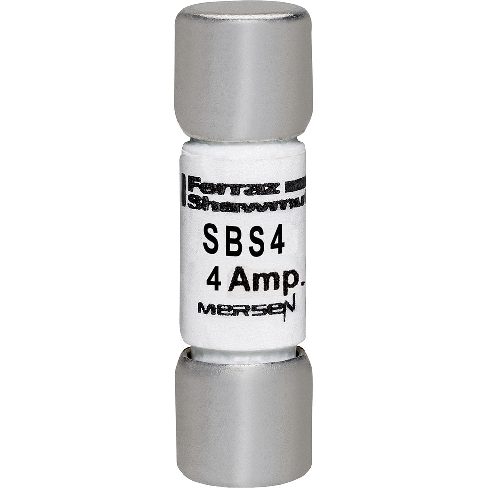 Federal Pacific SBS4 - Low Voltage Ferrule Fuse 4A 600V (100kA AIC)