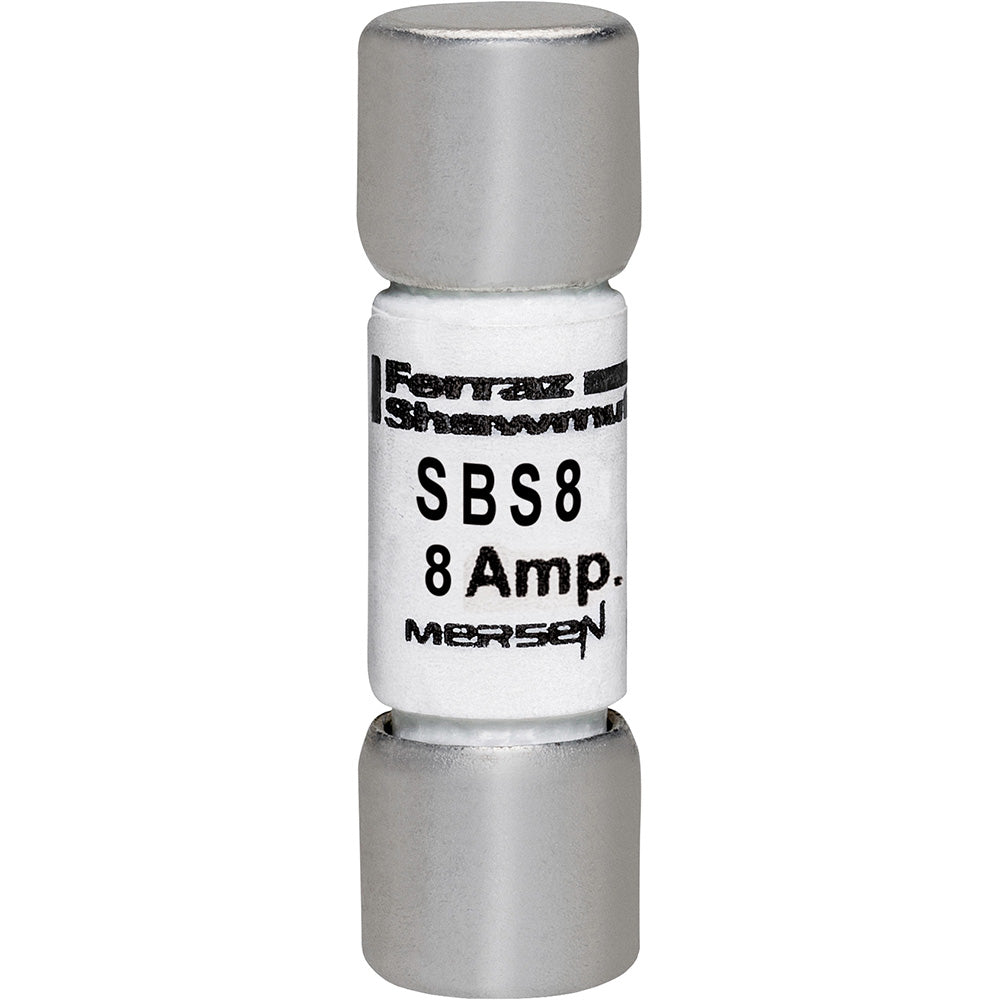 Mersen SBS8 - Low Voltage Ferrule Fuse 8A (100kA@600V AIC Rating)