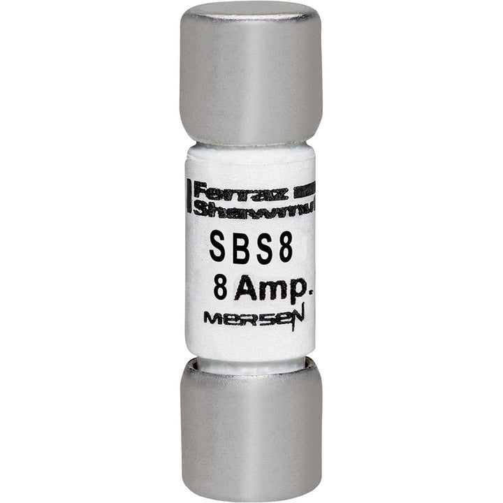 Mersen SBS8 - Low Voltage Ferrule Fuse 8A (100kA@600V AIC Rating)