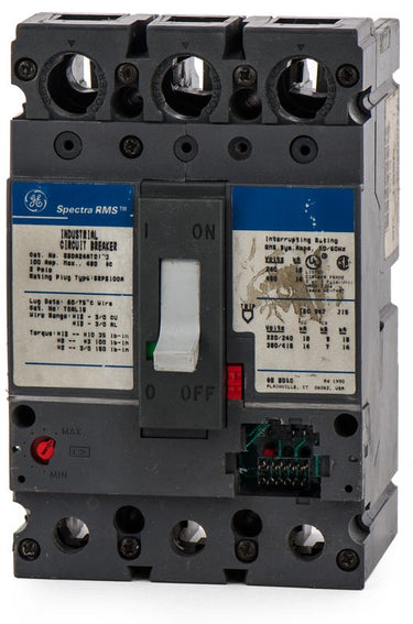 General Electric SEDA24AT0100 - Molded Case Breaker 100A 480V (18kA AIC)