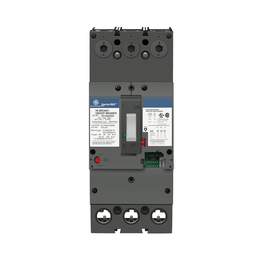 General Electric SFHA36AT0250 - Molded Case Circuit Breaker 250A 600V 3P