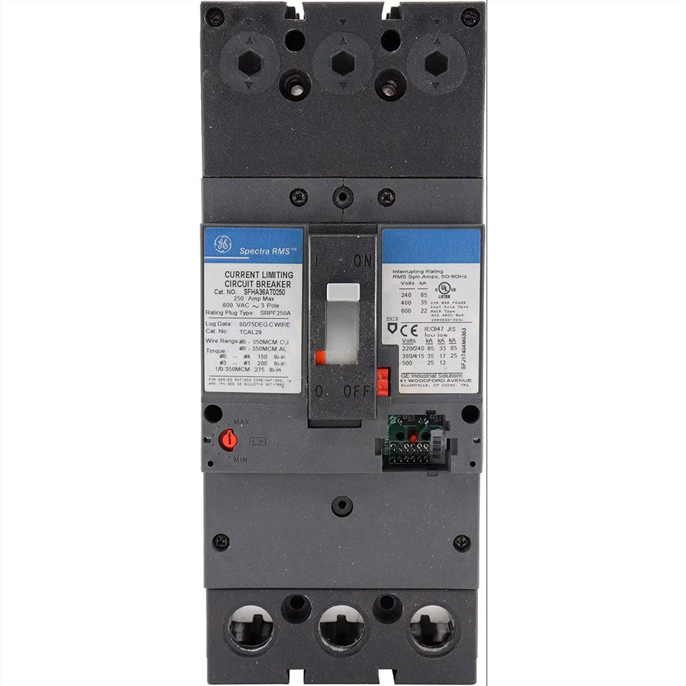 General Electric SFHA36AT0250 - Molded Case Circuit Breaker 250A 600V 3P
