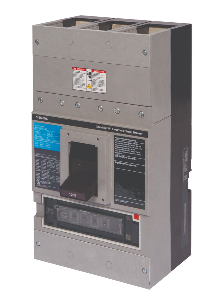 Siemens SND6B120LIG - Molded Case Breaker 1200A 600V 3-Pole