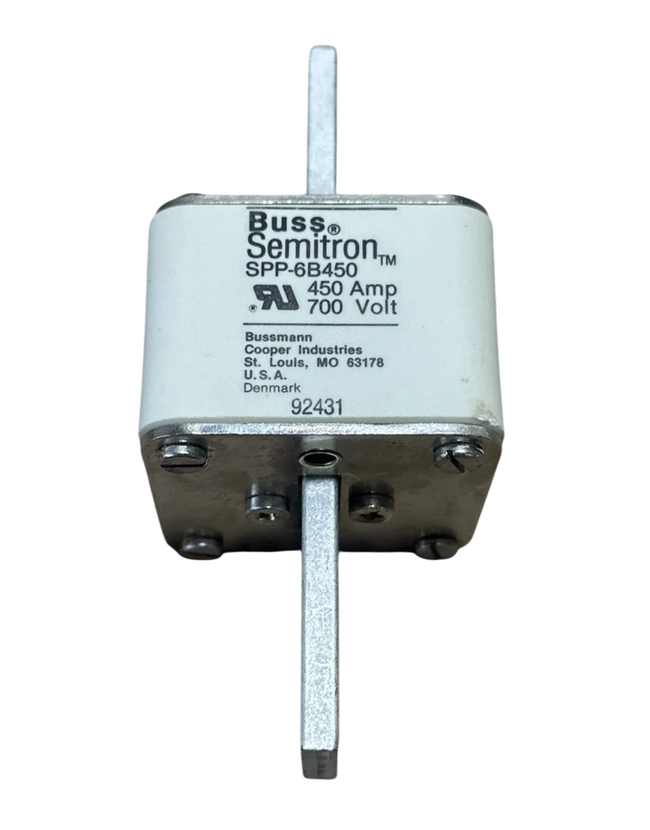 Bussmann SPP-6B450 - SB-2 Class Fuse 700V/450A (Short Blade Connection)