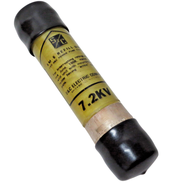 S&C Electric SMU-20 - Medium Voltage Power Fuse 34.5 kV Class E (50A Slow-Blow)