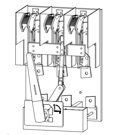 Boltswitch VL3611G4 - Fusible Disconnect Switch 2500A@240V (200kA AIC 3-Pole)