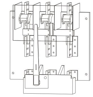 Boltswitch VL3611ST - Fusible Safety Switch 600V/2500A (200kA AIC @480V)
