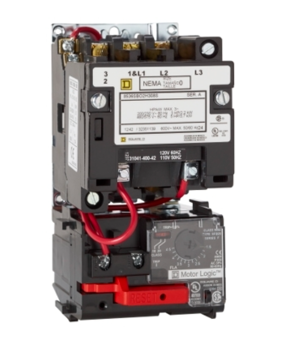Schneider Electric 8536SEG1H20S - NEMA Size 4 Motor Starter (27-135 A)