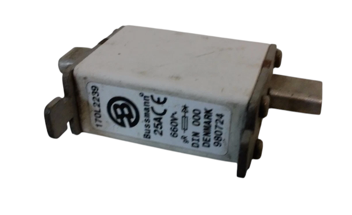 Bussmann 170L2239 - NH0 Class Fuse 660V/25A (Ceramic Body Construction)