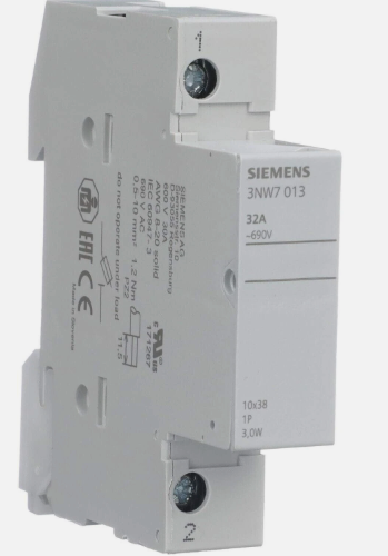 Siemens 3NW7013 - NH Fuse Base 690V AC (IEC 60269 Compliant)