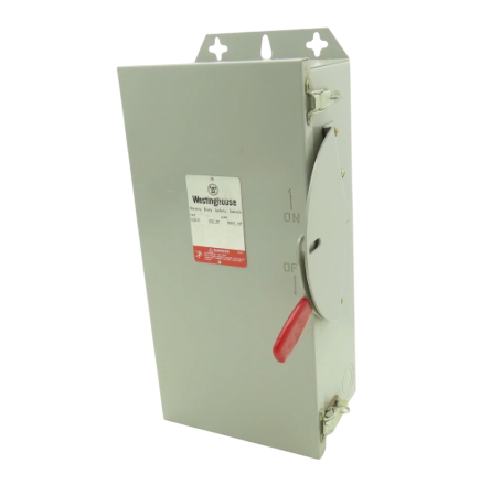 Westinghouse RHUN361 - Non-Fusible Disconnect Switch 600V 30A 3-Pole (HED Frame Compatible)