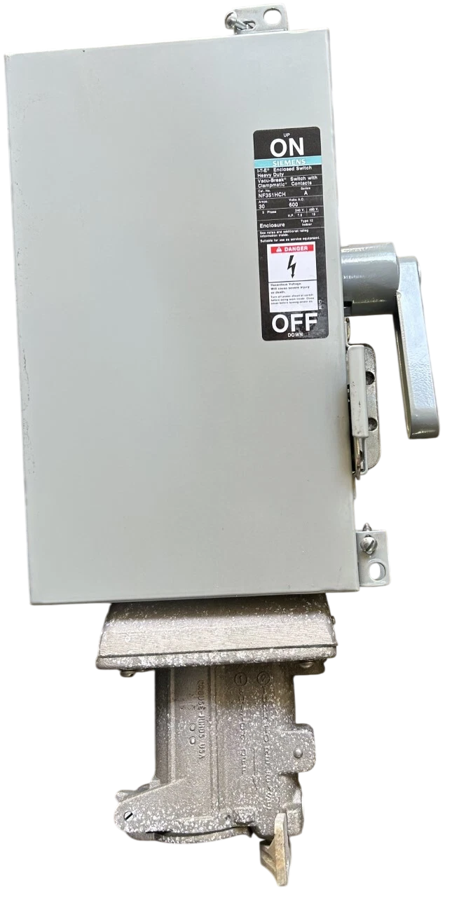 Siemens F351H-CH - Heavy-Duty Industrial Switch 600V AC (MEP Frame Compatible)
