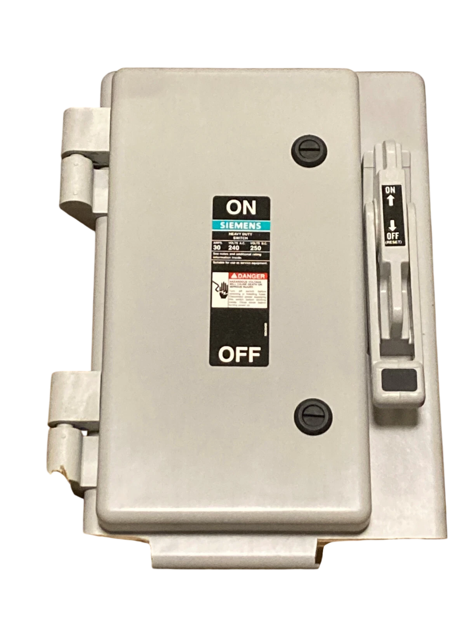 Siemens HF321NX - Fusible Safety Switch 3-Pole (200kA@240V, NEMA 4X)