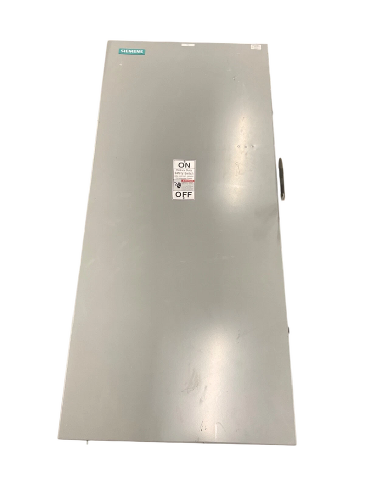 Siemens HF365N - Fusible Disconnect Switch 400A@600V (200kA AIC)