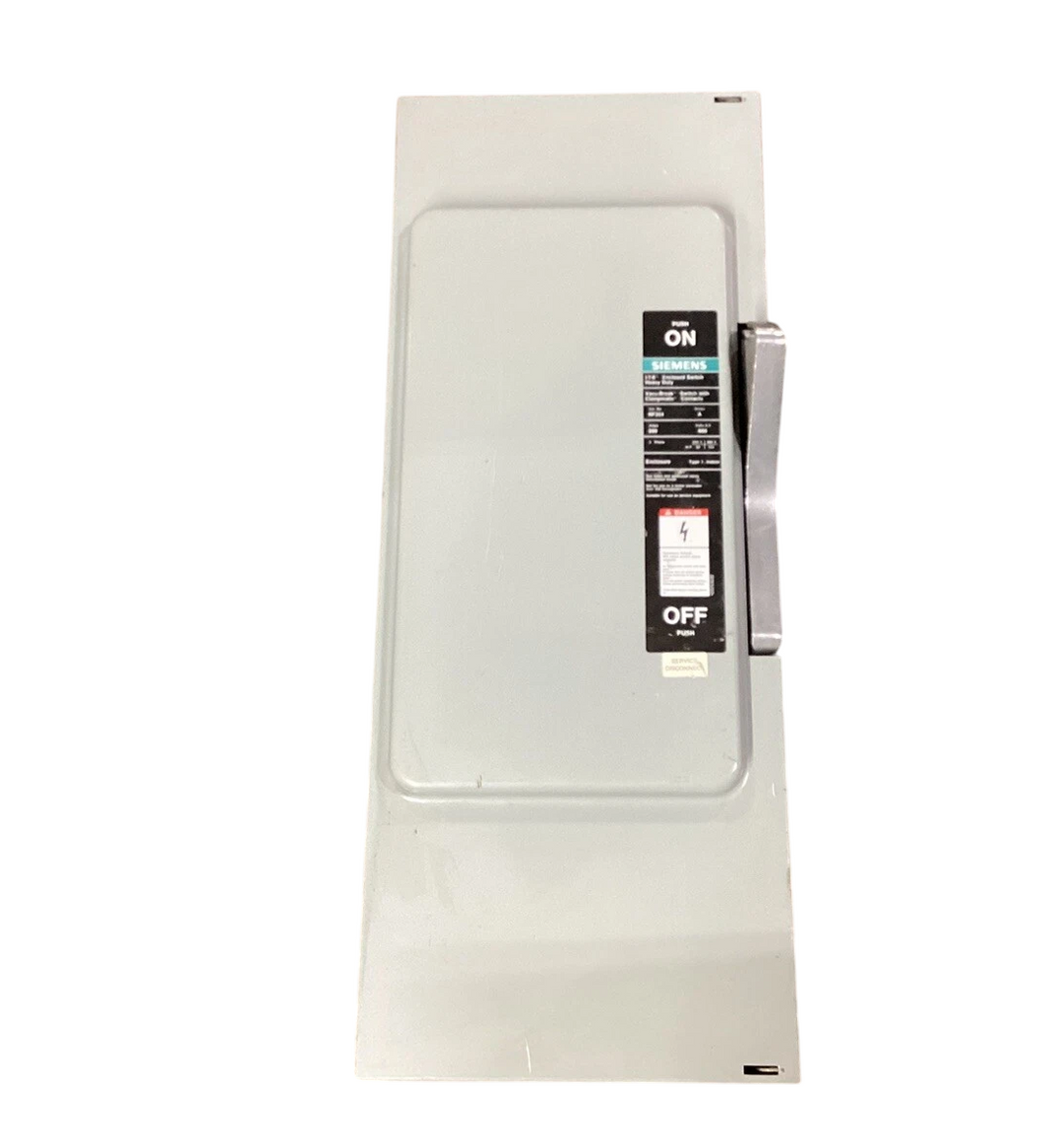 Siemens NF354 - Non-Fusible Safety Switch 200A 600V 3-Pole (Vacu-Break Technology)