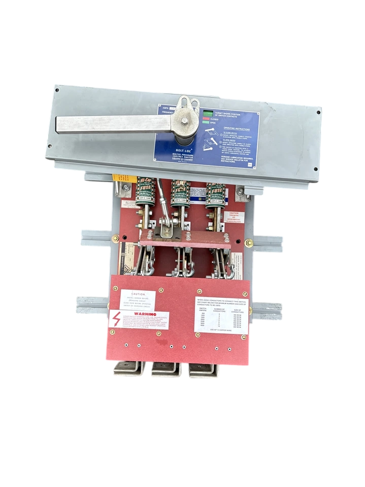 Square D BLO32120 - Bolt-Loc Fusible Disconnect Switch 1200A @ 240V (200kA AIC)