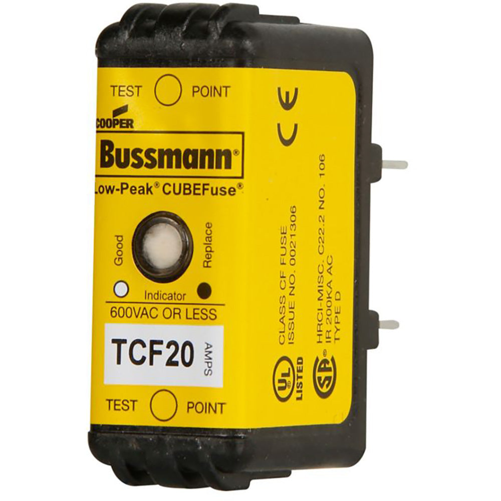 Bussmann TCF20 - Class CF Time-Delay Fuse 20A 600V (300kA AIC)