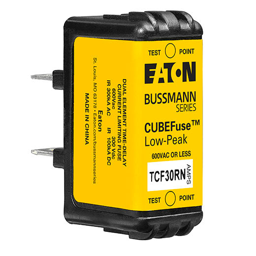 Bussmann TCF30RN - Class H Time-Delay Fuse 30A 600V (300kA AIC)