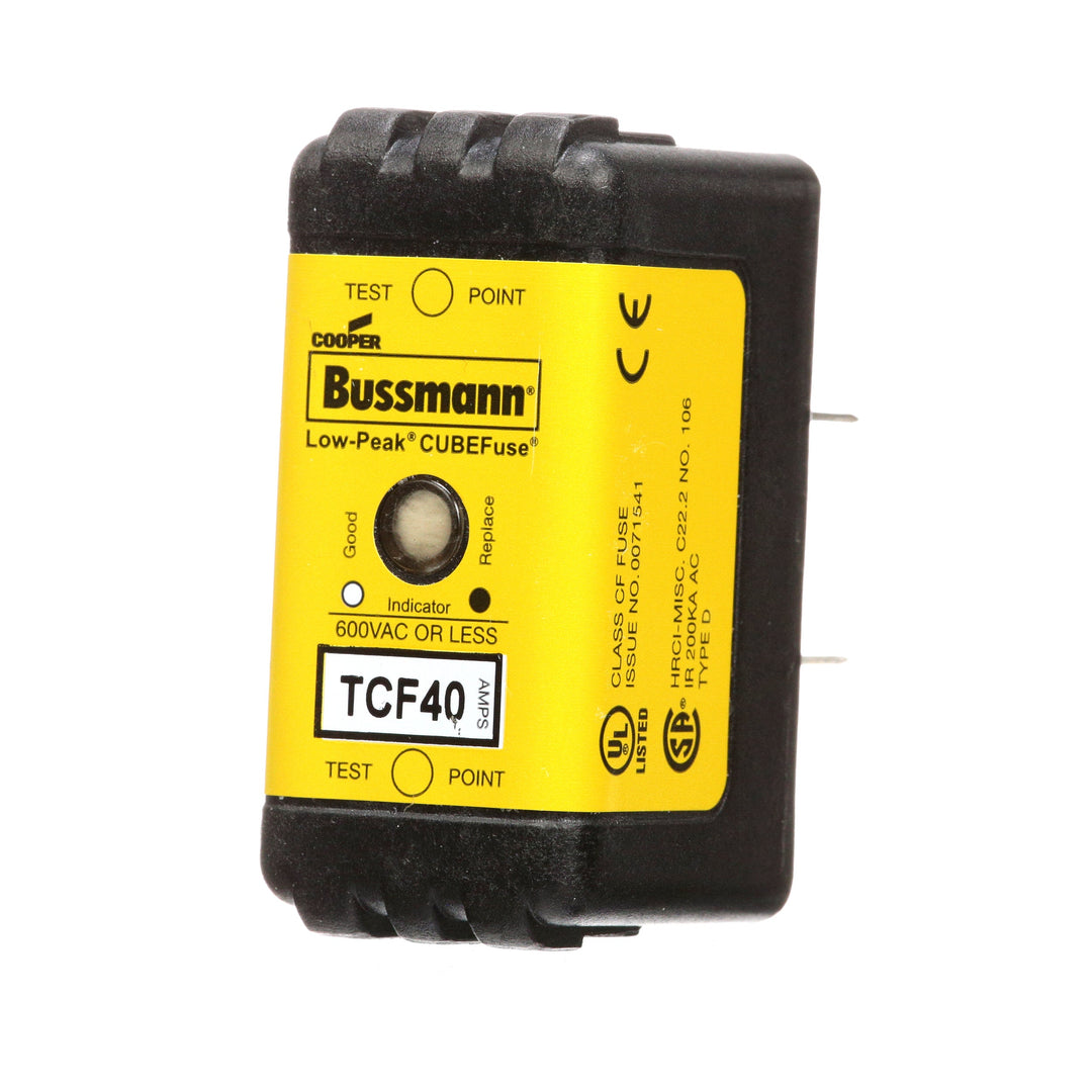 Bussmannn TCF40 - Class CF Time-Delay Fuse 40A 600V (300kA AIC)