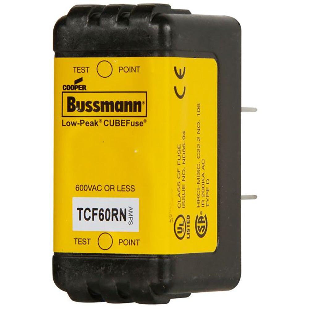 Bussmann TCF60RN - Class H Time-Delay Fuse 60A (300kA@600V Interrupt Rating)