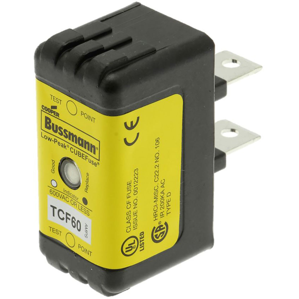 Bussmannn TCF60 - Class CF Time-Delay Fuse 60A 600V (300kA AIC)
