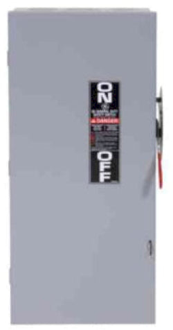 General Electric TG4323 - Fusible Disconnect Switch 100A@240V (100kA AIC, NEMA 1)