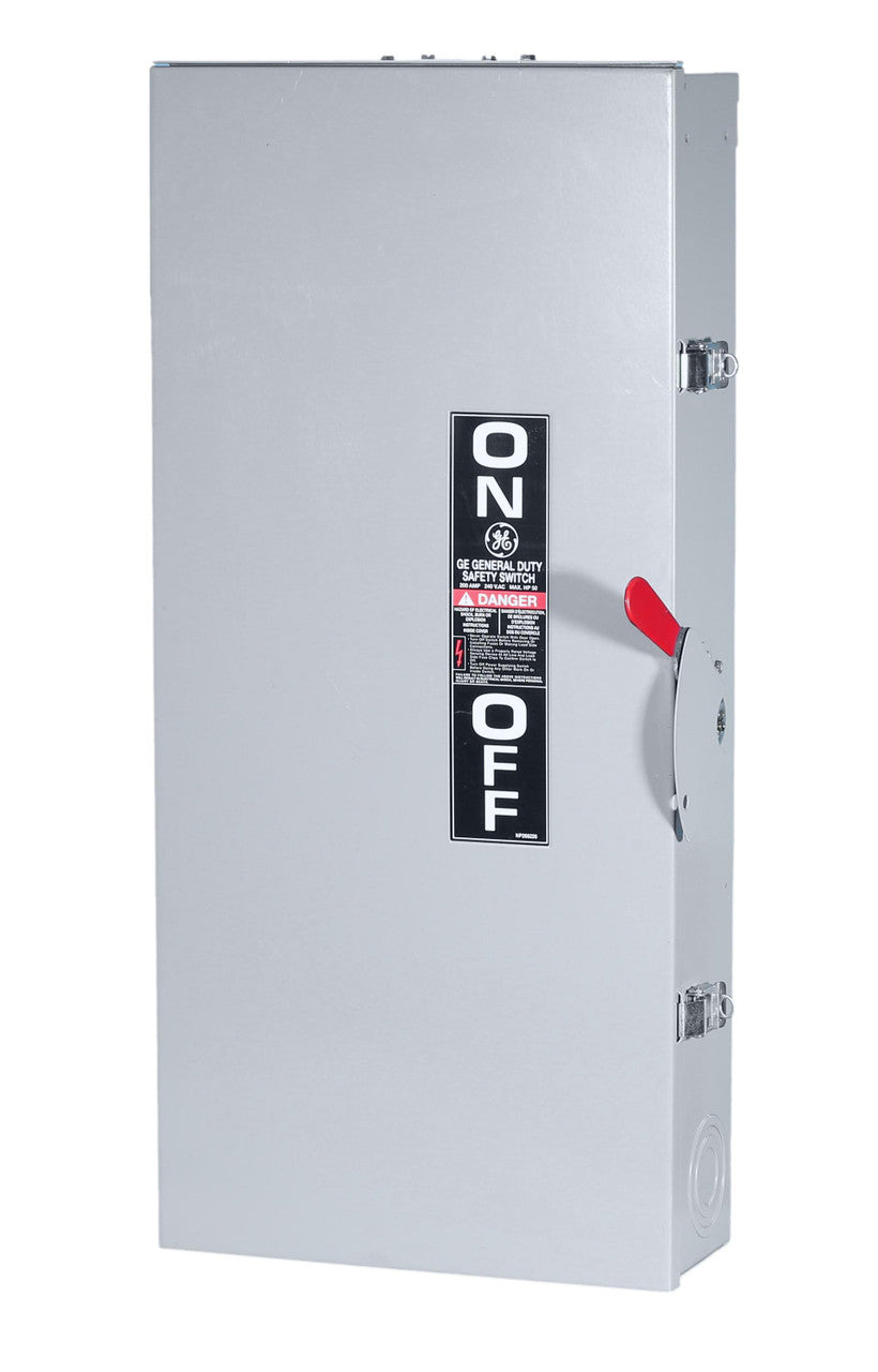 General Electric TG4324R - Fusible Safety Switch 200A 3-Pole (100kA AIC @240V)