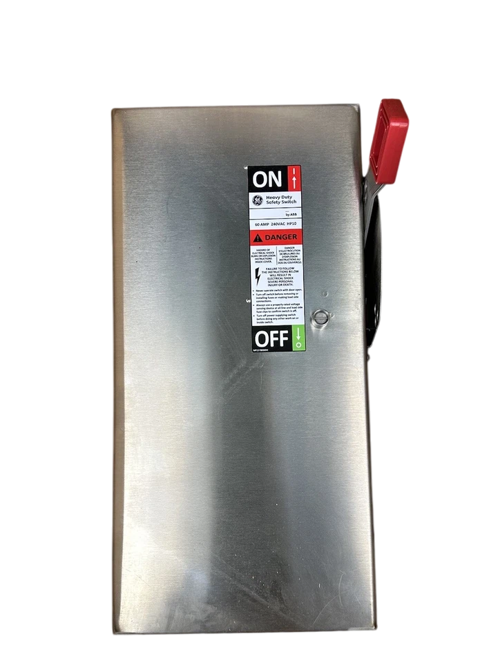 General Electric TH2222SS - Fusible Disconnect Switch 60A 240V (NEMA 4X, 200kA AIC)