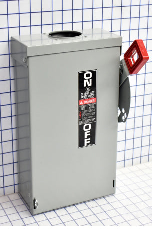 General Electric TH3361R - Fusible Disconnect Switch 600V 30A (3-Pole NEMA 3R)