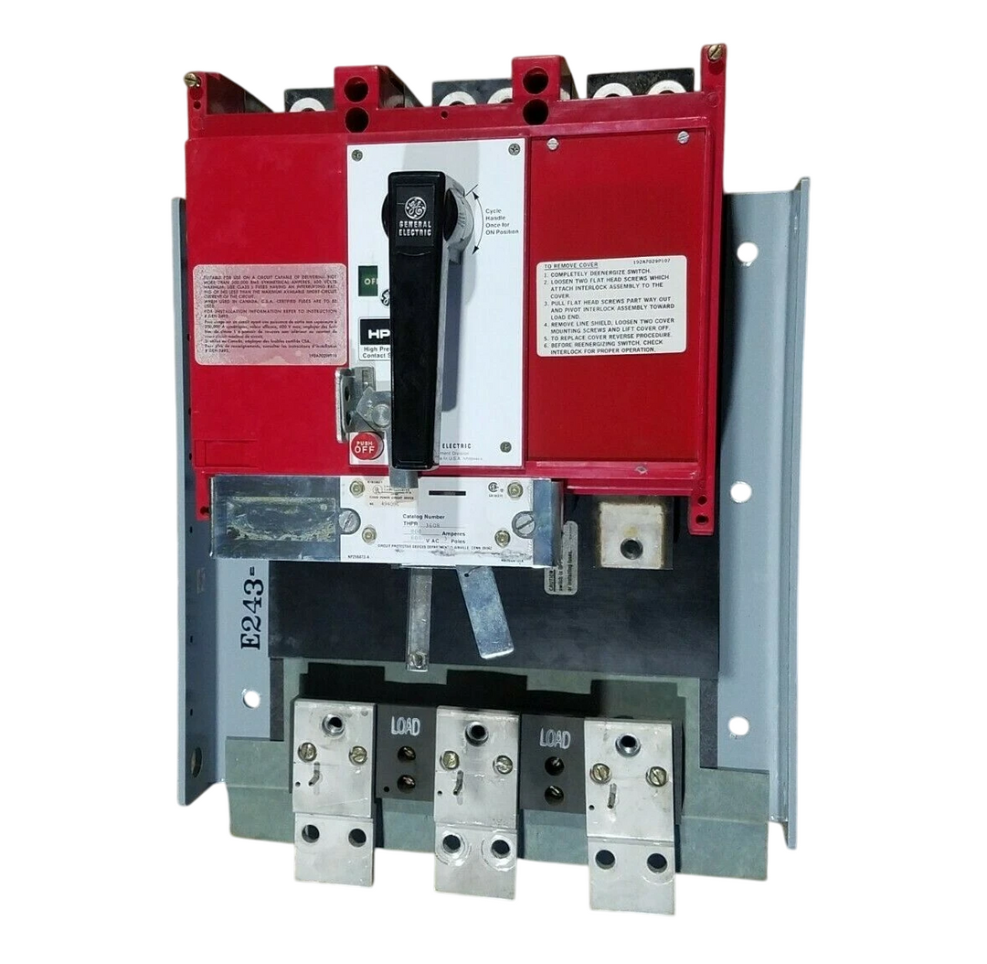 General Electric THPR3608ET1 - Fusible Safety Switch 600V/800A (200kA AIC @480V)