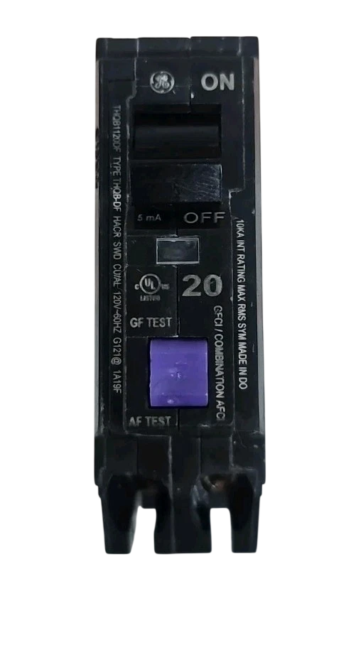 General Electric THQB1120DF - 1-Pole 20A Molded Case Breaker (120VAC)