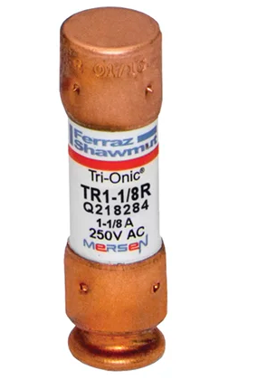 Ferraz Shawmut TR1-1/8R - TR Fuse 1A (200kA@250V RK5 Class)