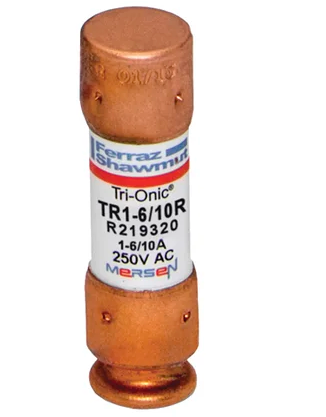 Ferraz Shawmut TR1-6/10R - TR Fuse 1A 250V (200kA AIC)