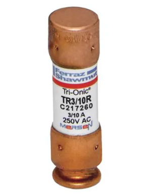 Cutler Hammer TR3/10R - TR Series Fuse 3A (RK5 Class, 200kA AIC)