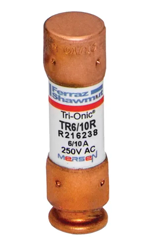 Ferraz Shawmut TR6/10R - TR Fuse 6A 250V (200kA AIC)