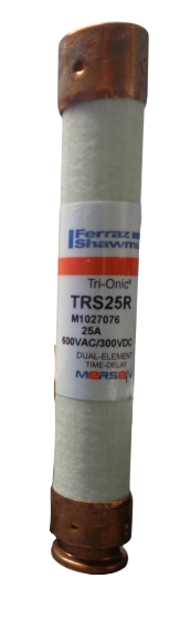Cutler Hammer TRS25 - Class RK5 Fuse 25A 600V (100kA AIC)