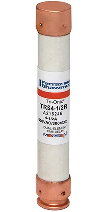 Ferraz Shawmut TRS4-1/2R - RK5 Class Fuse 600V 4A (200kA AIC)