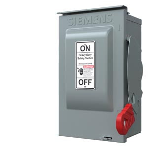 Siemens HNF361R - Non-Fusible Disconnect Switch 600V AC/30A (200kA AIC @600V)