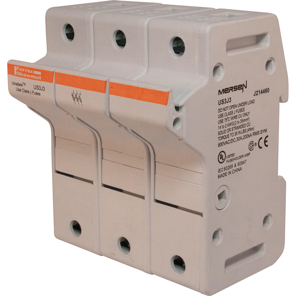 Mersen US3J3 - UltraSafe Series Fuse Holder (CSA Certified, UL Listed)