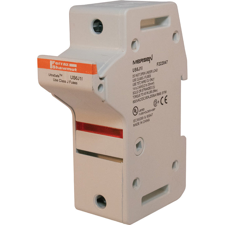 Ferraz Shawmut US6J1I - US Fuse Holder 1.57" x 3.5" x 4.8" (CSA/UL Certified)