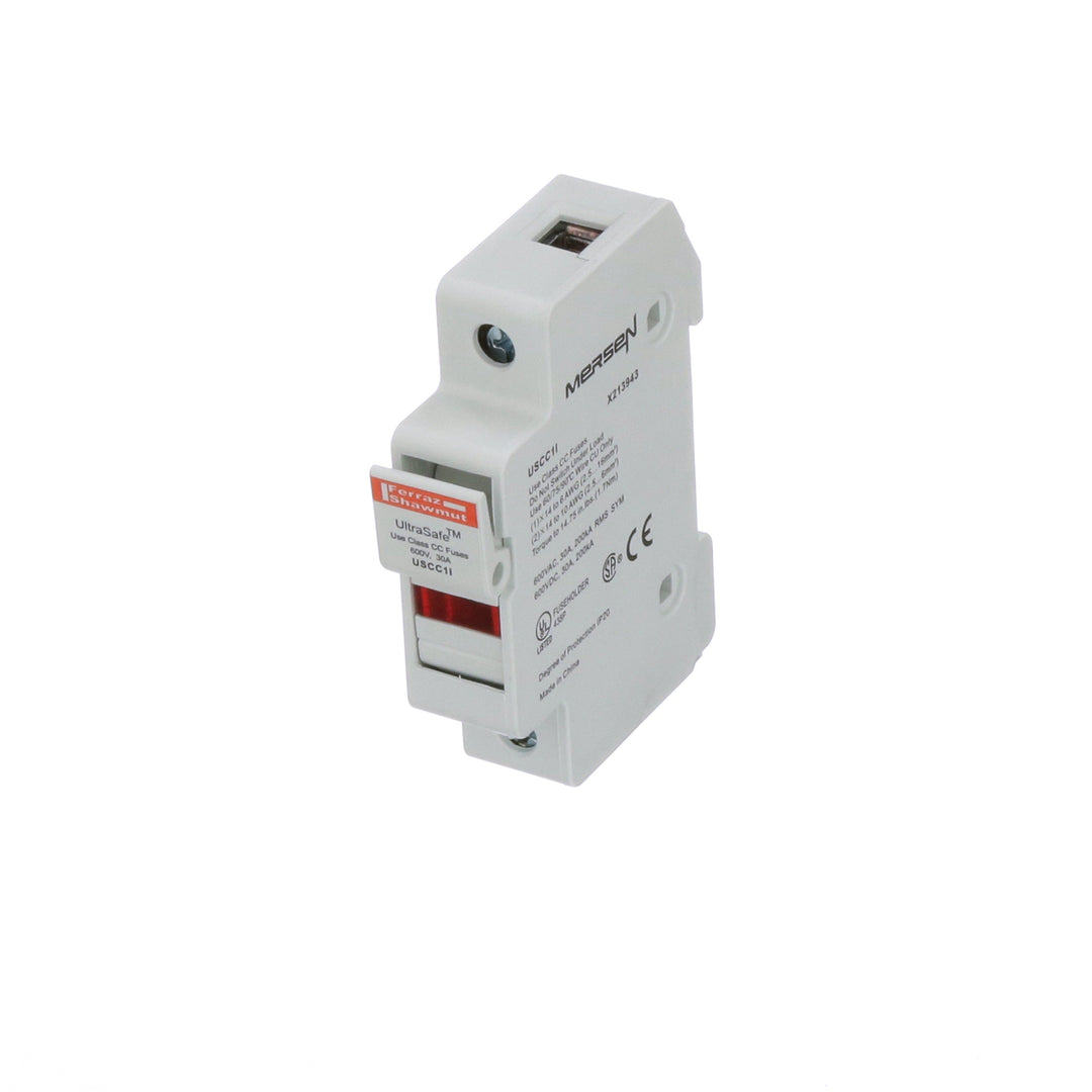 Ferraz Shawmut USCC1I - Line Card Fuse Block CSA/UL Certified (0.69 x 3.07 x 2.32 in)
