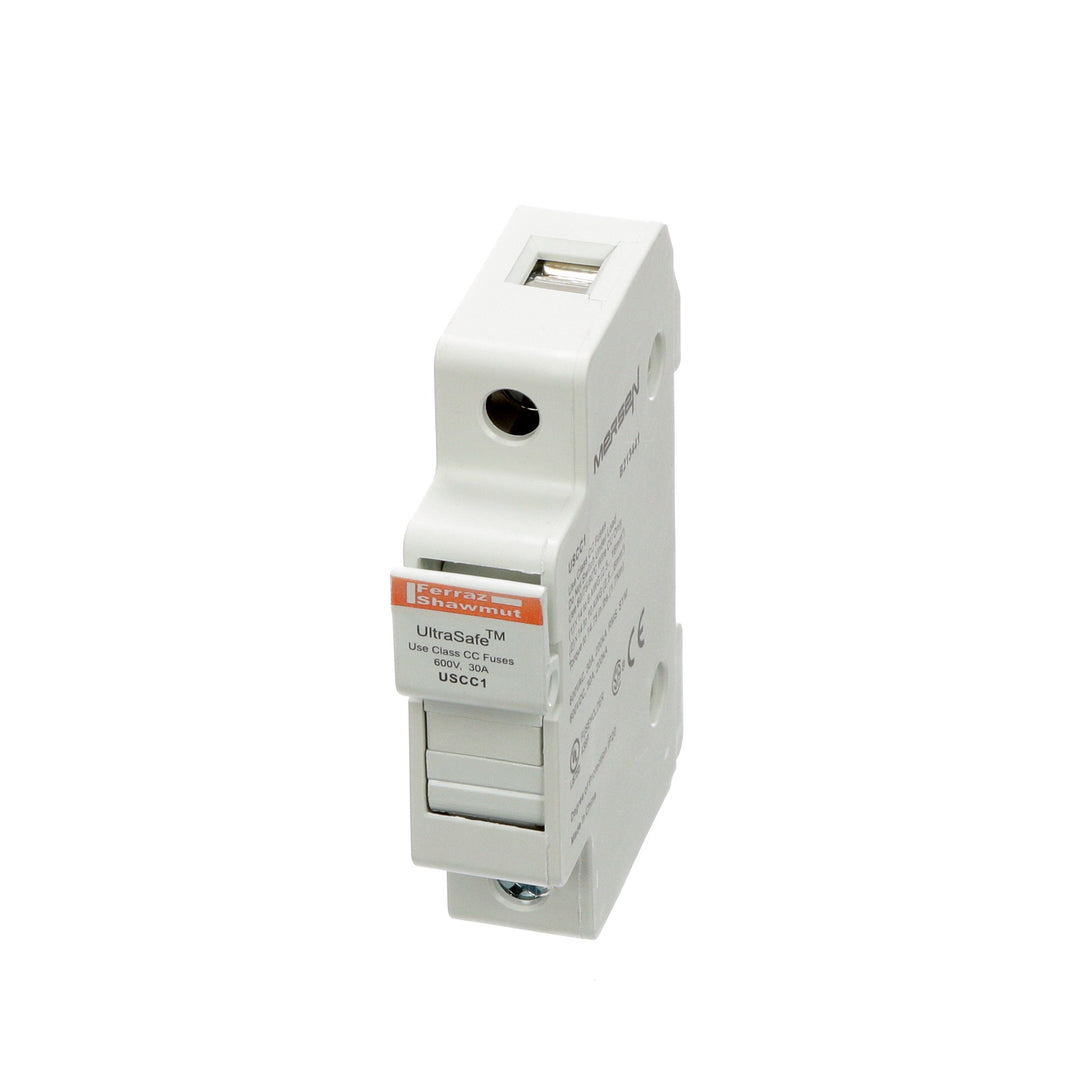 Mersen USCC1 - Line Card Fuse Block 0.69x3.07x2.32in (CSA/UL Certified)